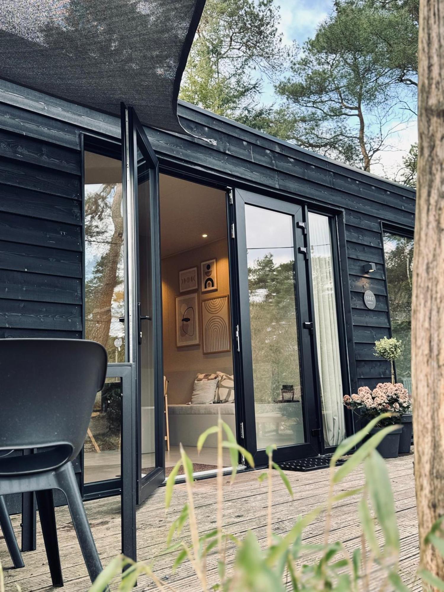 Willa Luxe Tiny House Stec Midden Op De Veluwe In Nunspeet Zewnętrze zdjęcie