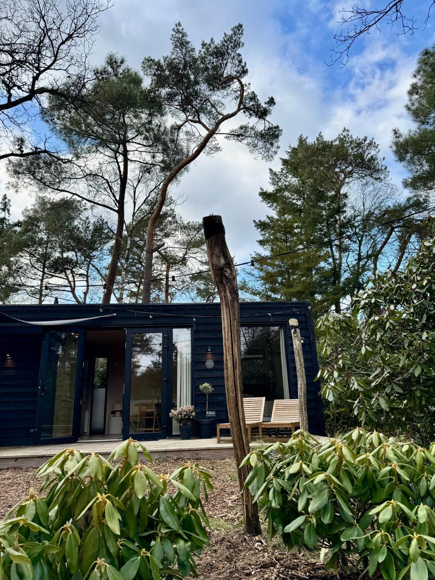 Willa Luxe Tiny House Stec Midden Op De Veluwe In Nunspeet Zewnętrze zdjęcie