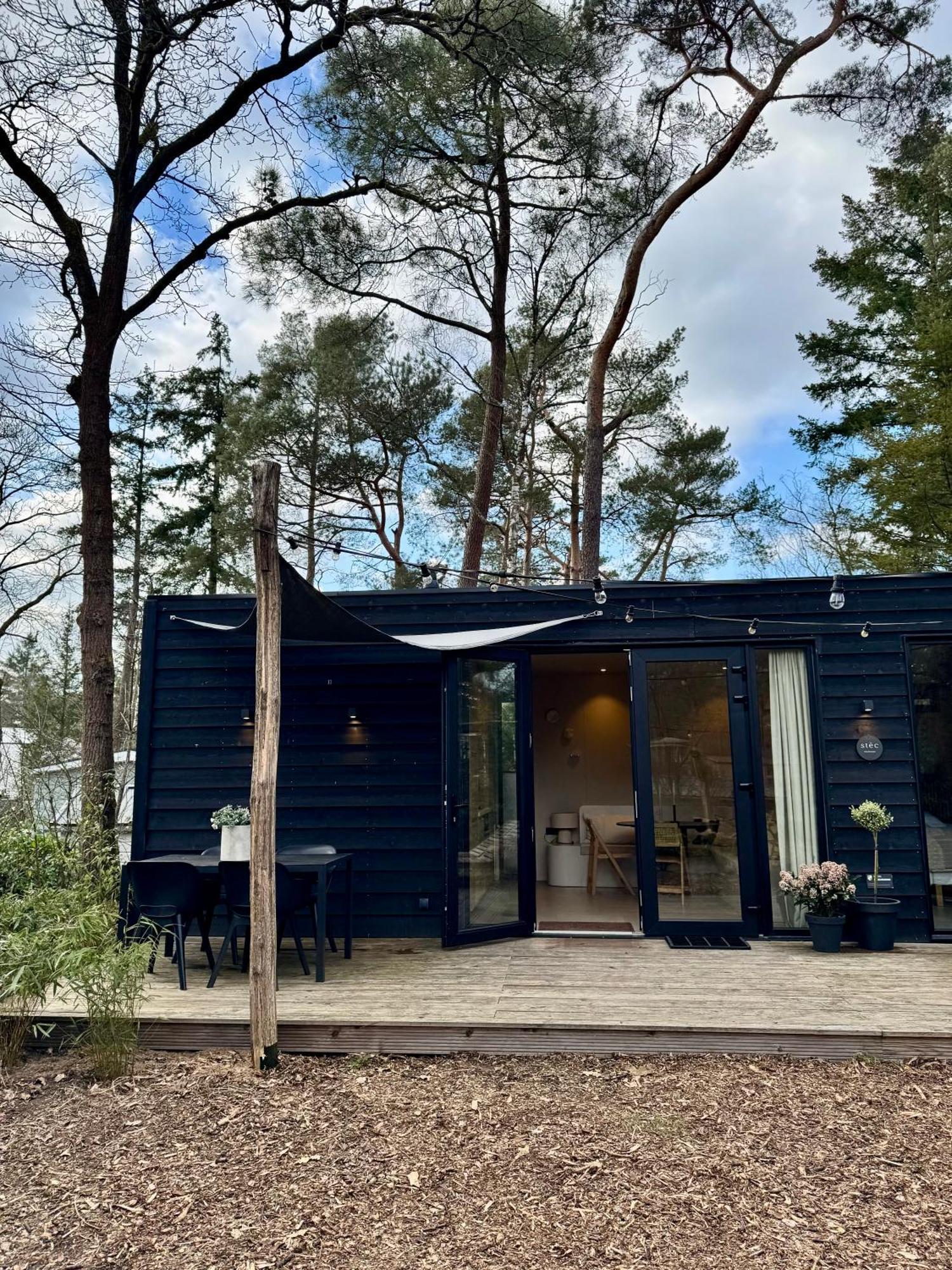 Willa Luxe Tiny House Stec Midden Op De Veluwe In Nunspeet Zewnętrze zdjęcie